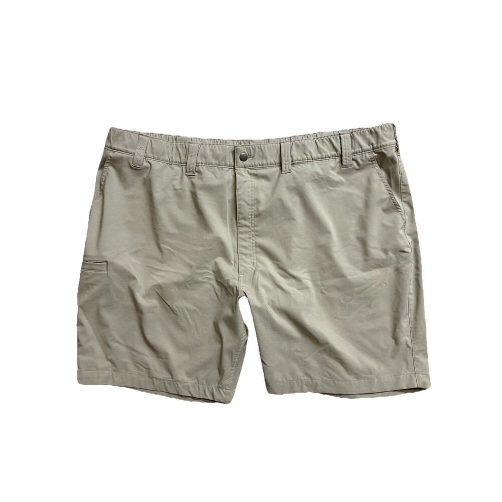Carhartt BS6264-M Men's Khaki Relaxed Fit Shorts 3XL Stretch Waist Performance